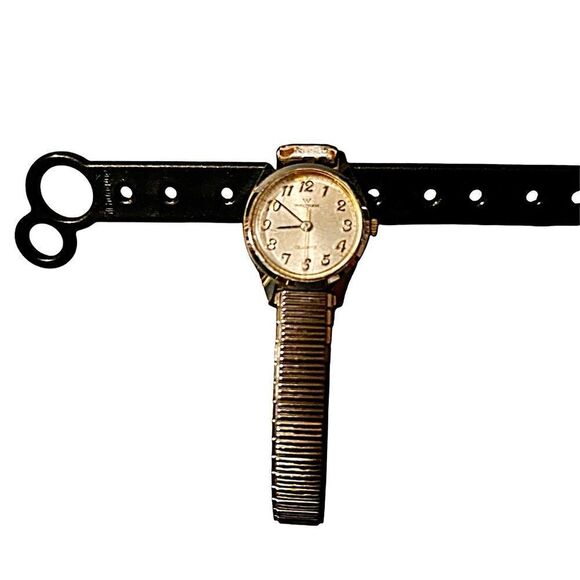 Waltham Base Metal Bezel Stainless Steel Back CLB57-481 - Picture 1 of 5